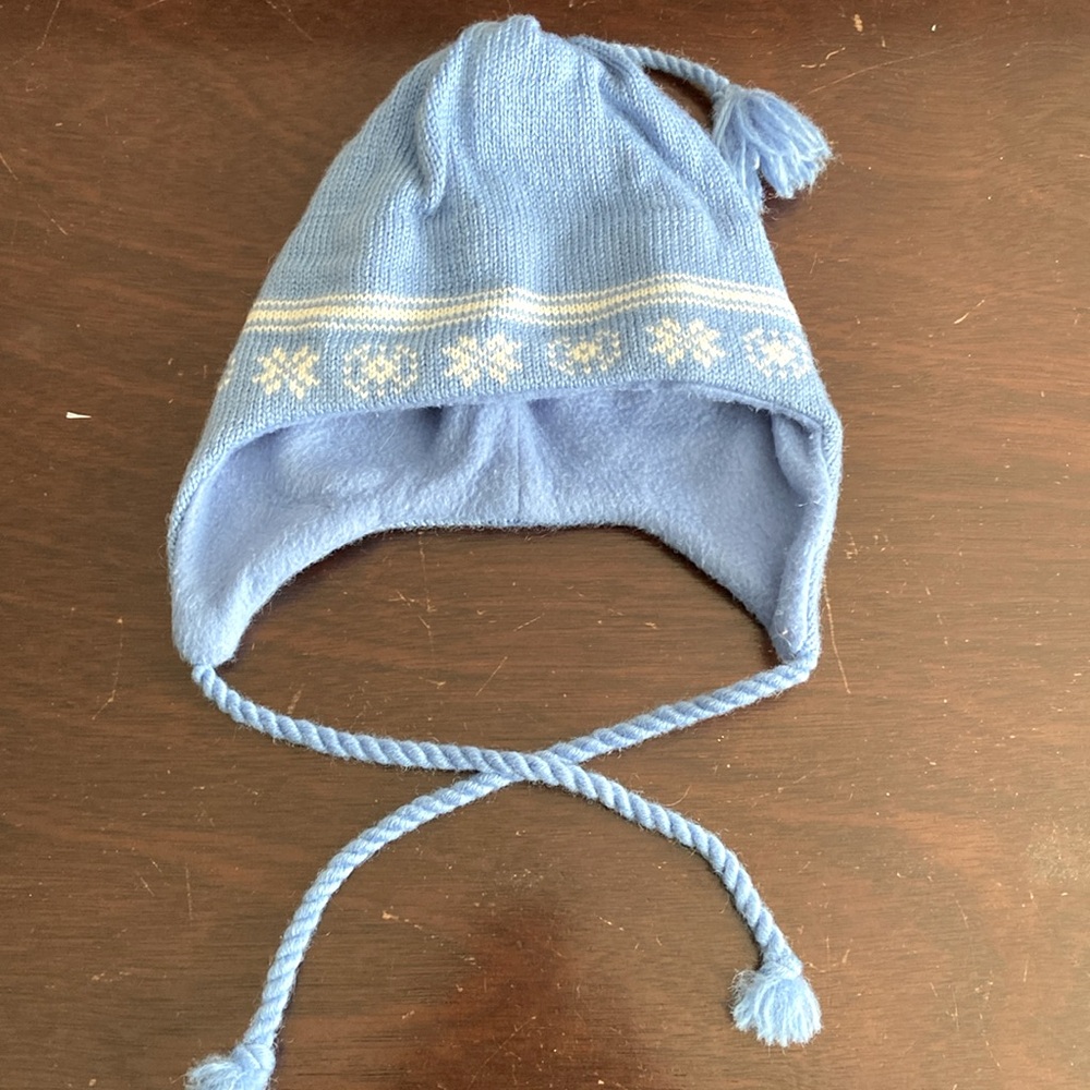 Turtle Fur Blue Outdoor Cabincore GorpCore Wool Toboggan 3360